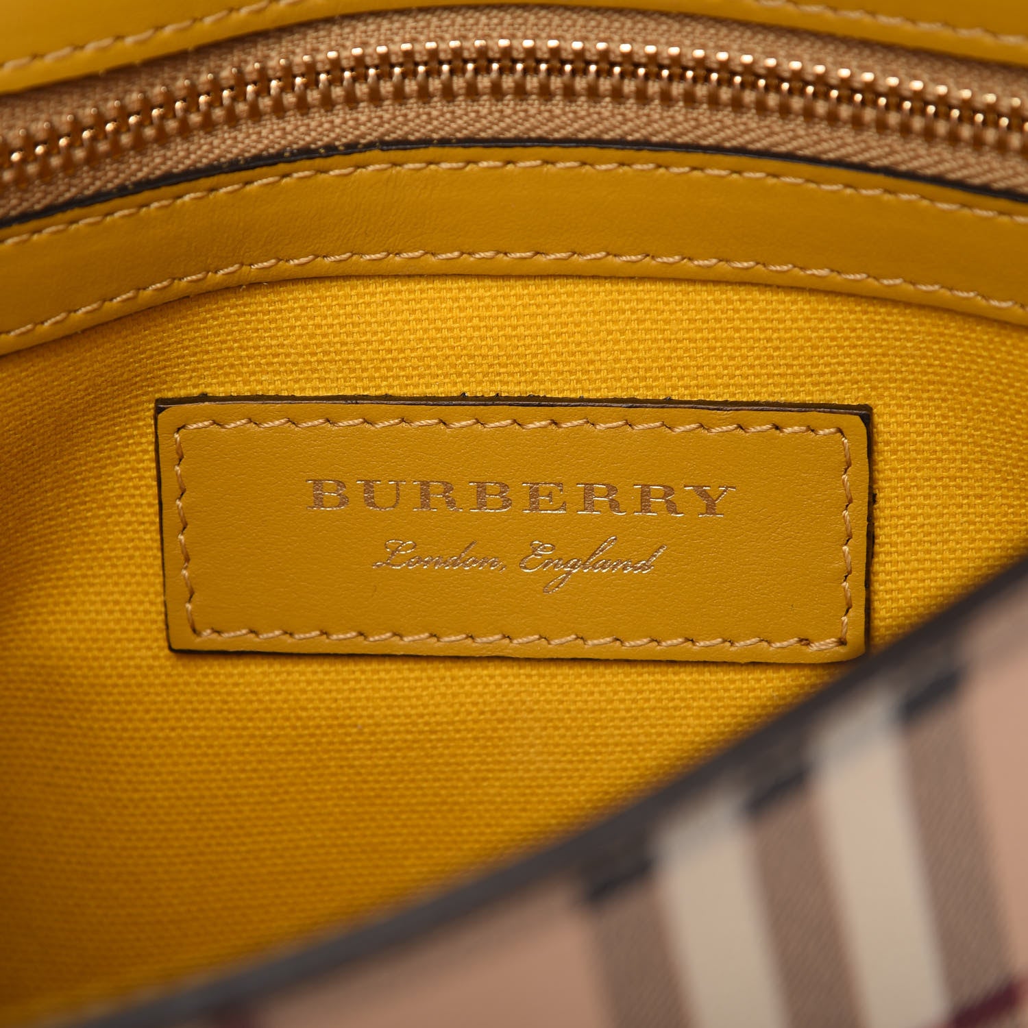 Burberry Derby Calfskin Haymarket Check Small Loxley Crossbody Cinnamon Red Multicolor 8 of 11