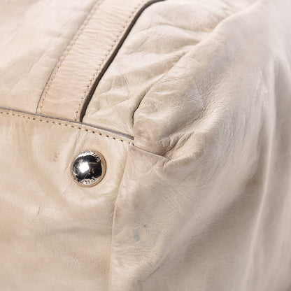 Prada Vitello Shine Tote Ivory 12 of 28