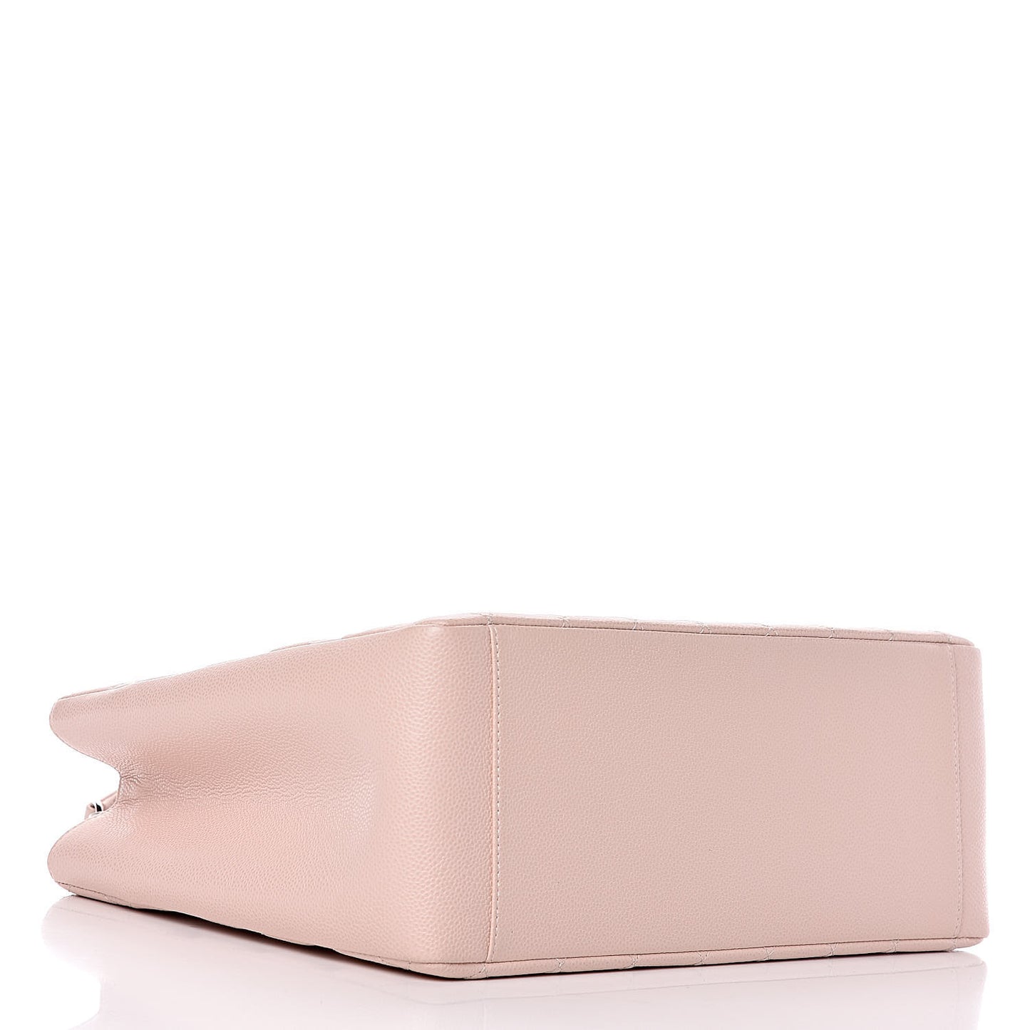 Caviar Quilted Grand Shopping Tote GST Light Pink