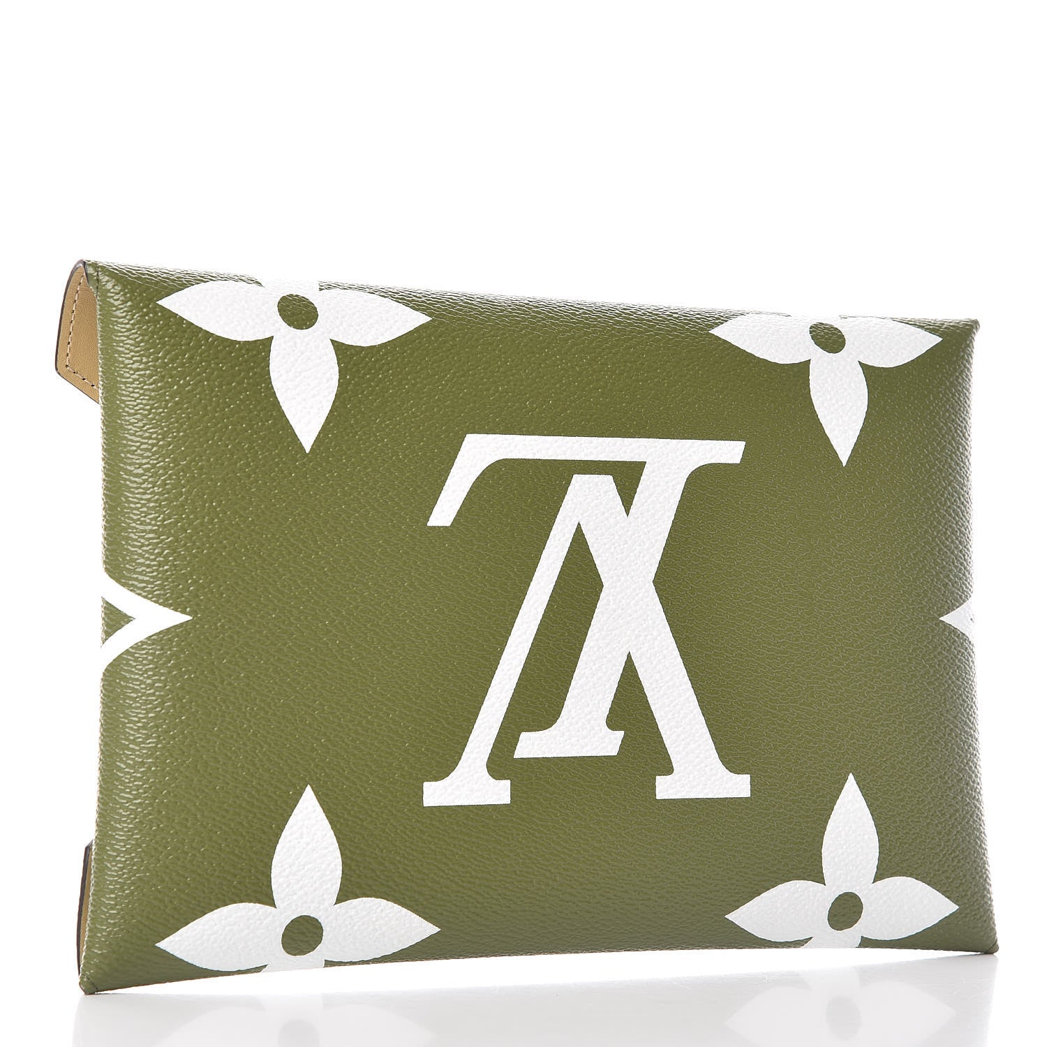 Louis Vuitton Monogram Giant Large Kirigami Pochette Kaki 3 of 8