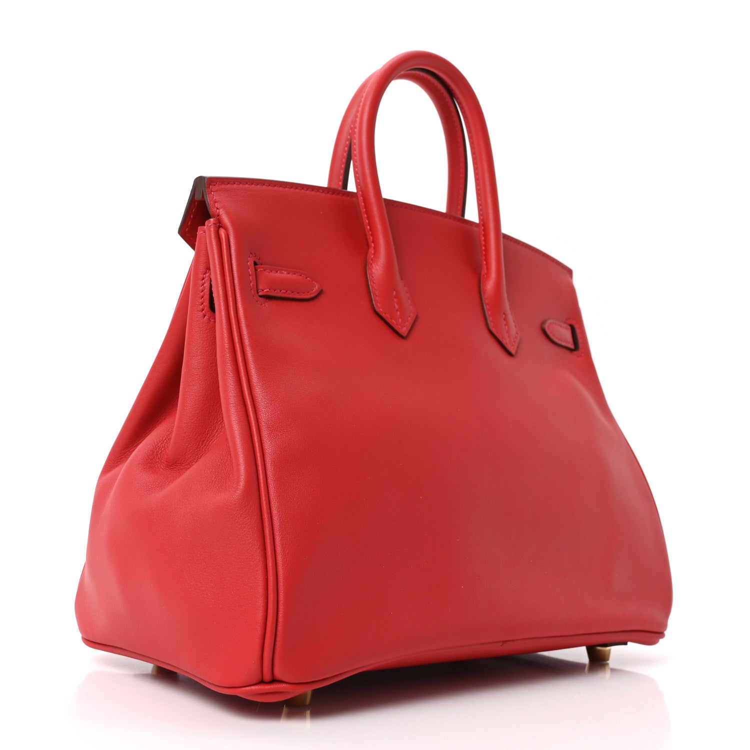 Hermes Swift Birkin 25 Vermillion 3 of 10