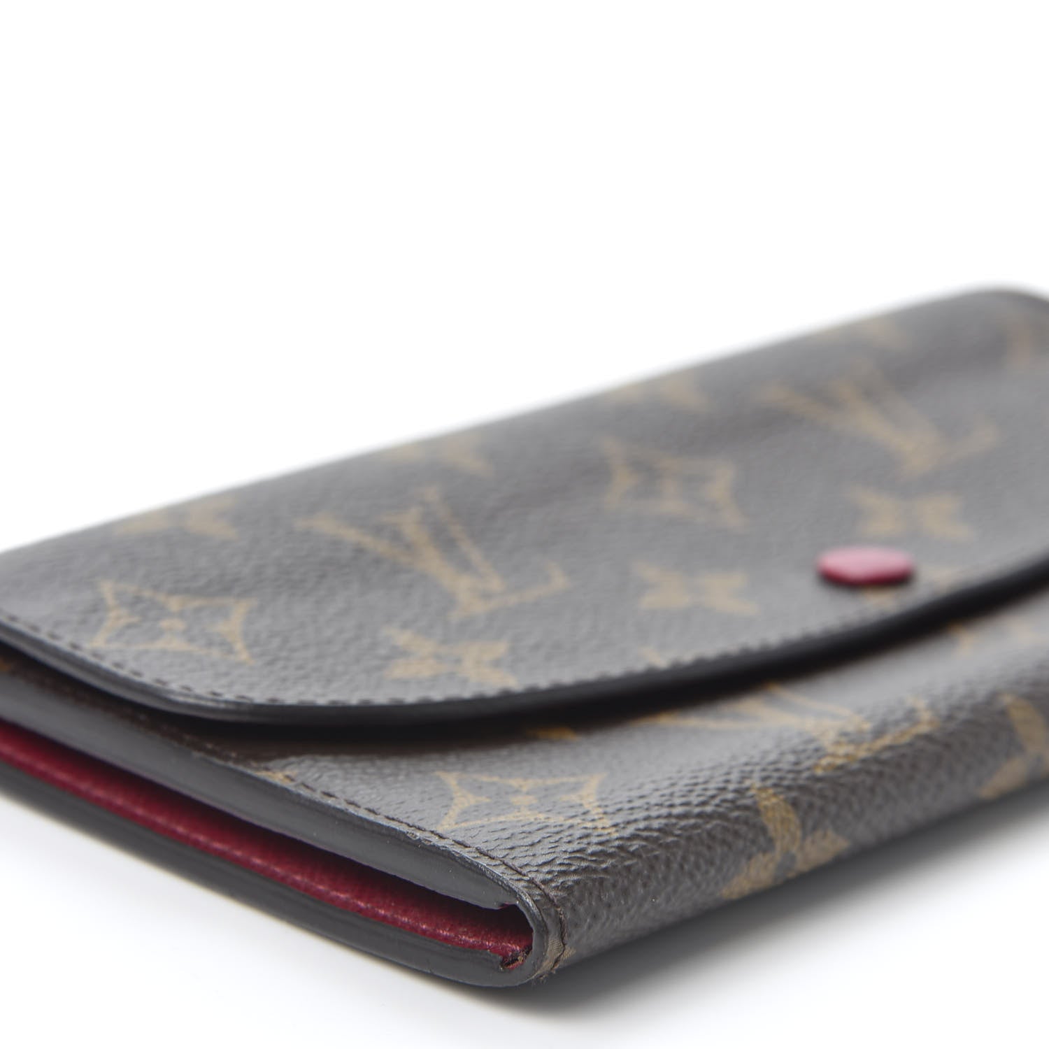 Louis Vuitton Monogram Emilie Wallet Fuchsia 5 of 7