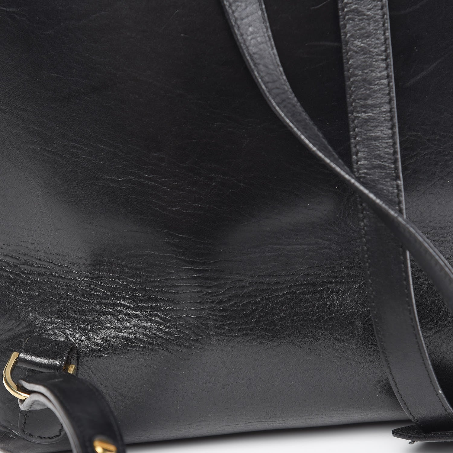 Mansur Gavriel Vegetable Tanned Calfskin Backpack Black 22 of 30