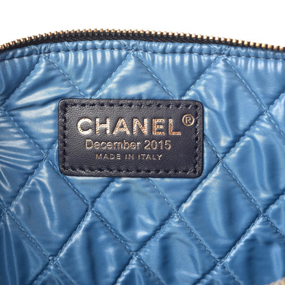 Chanel Lambskin Colorblock Cosmetic Case Multicolor 6 of 8
