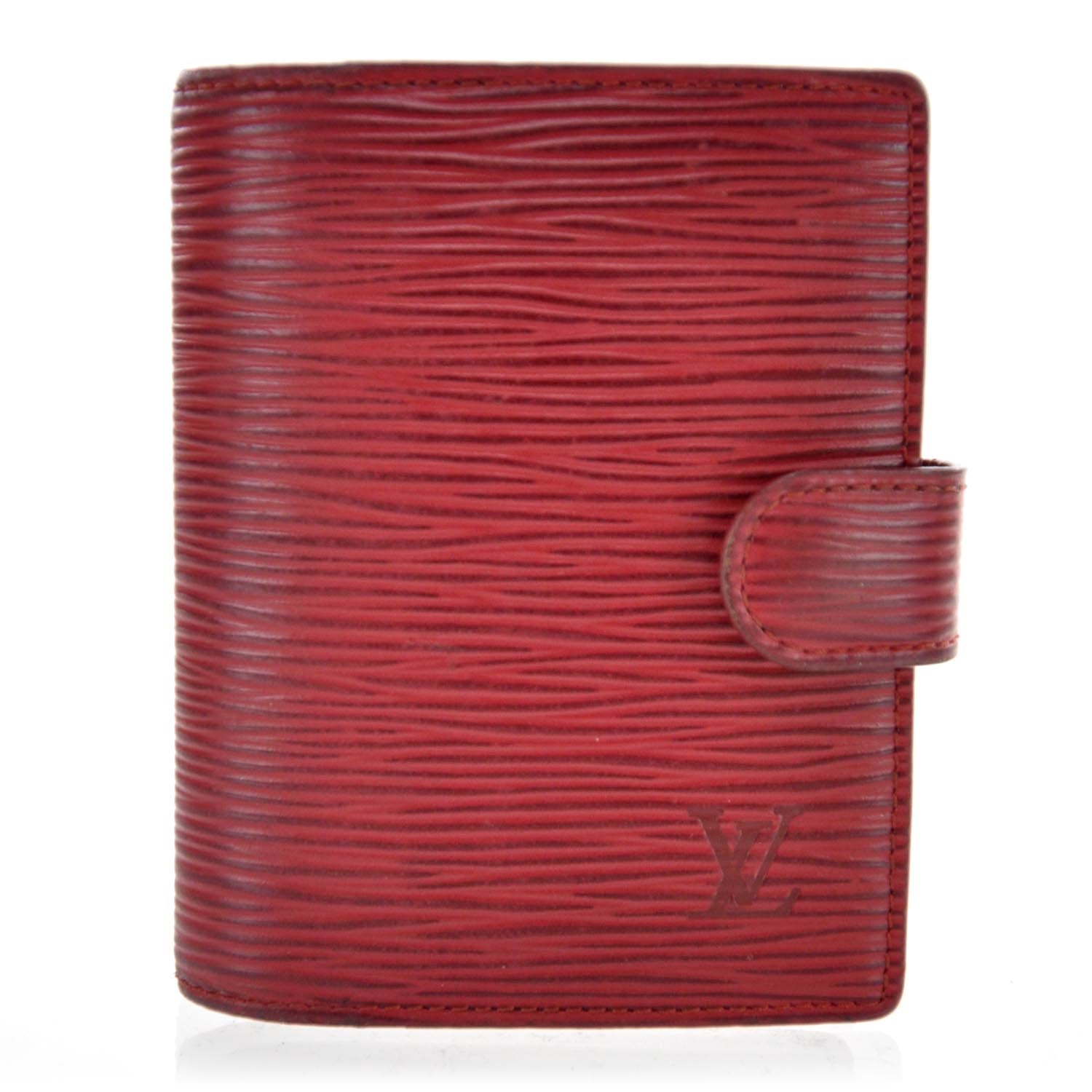 Louis Vuitton Epi Card Holder Address Book Mini Agenda 1 of 8