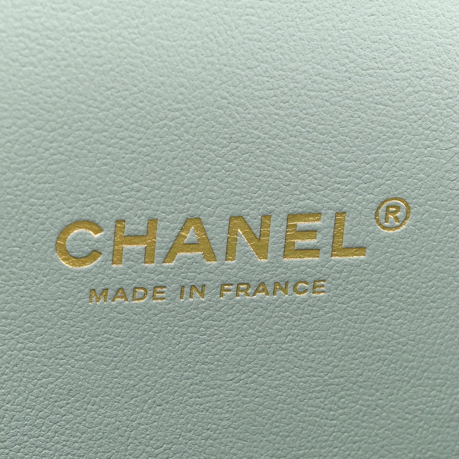 Chanel Caviar Quilted Maxi Double Flap Light Blue 7 of 15