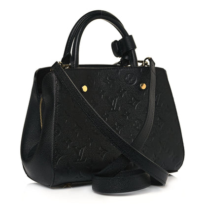 Louis Vuitton Empreinte Montaigne BB Black 3 of 12