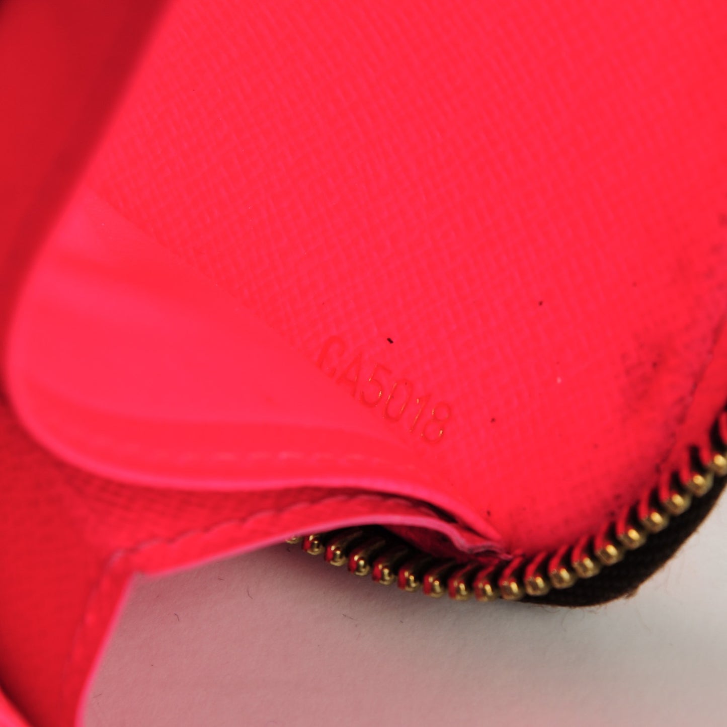 Monogram Graffiti Zippy Wallet Fuchsia
