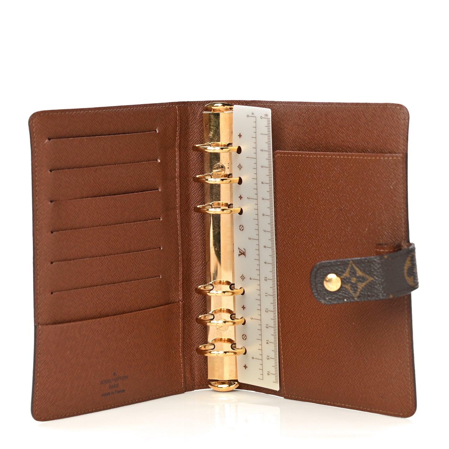 Monogram Medium Ring Agenda Cover