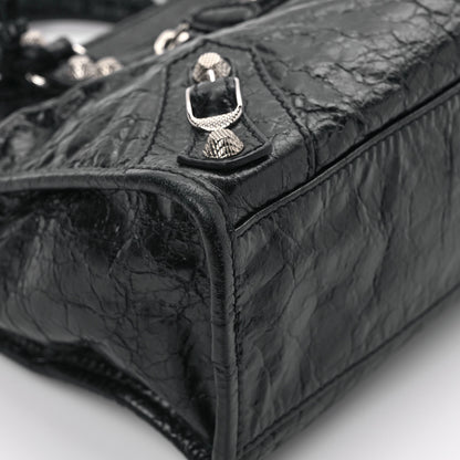 Balenciaga Agneau Giant 12 SIlver Hardware S City Black 10 of 11