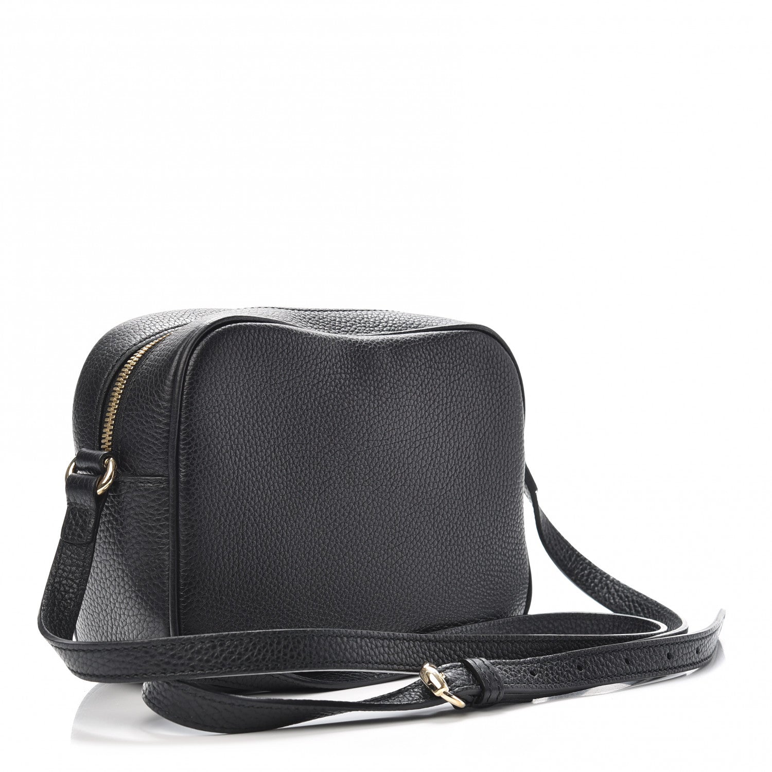 Gucci Pebbled Calfskin Small Soho Disco Bag Black 3 of 10