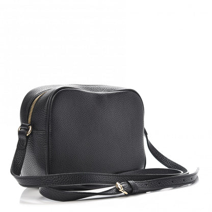 Gucci Pebbled Calfskin Small Soho Disco Bag Black 3 of 10