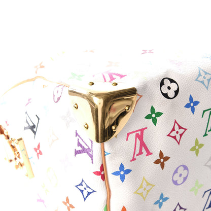 Louis Vuitton Monogram Multicolor Speedy 30 White 7 of 14