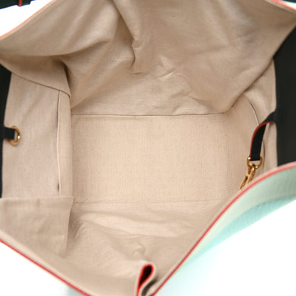 Loewe Calfskin Medium Hammock Shoulder Bag Blue Multicolor 5 of 9