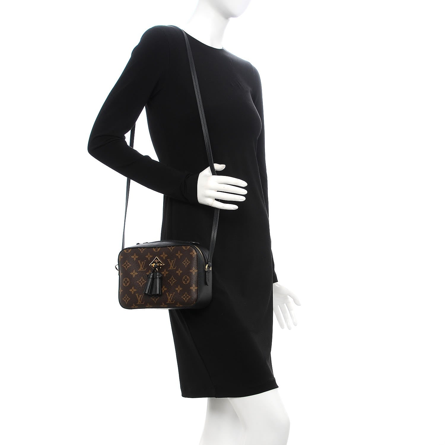 Louis Vuitton Monogram Saintonge Black 2 of 8