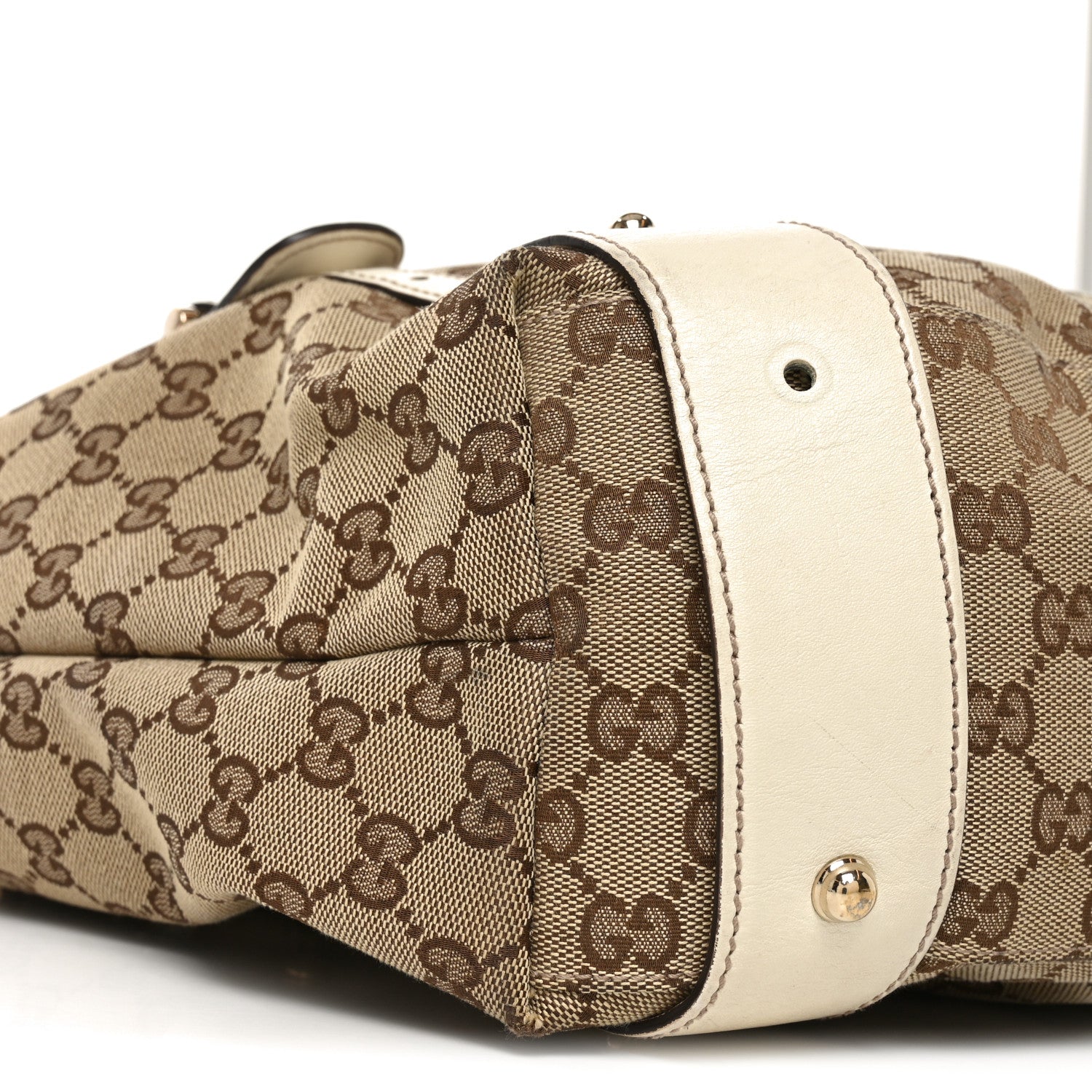 Gucci Monogram Medium Pelham Shoulder Bag  Off White 9 of 11