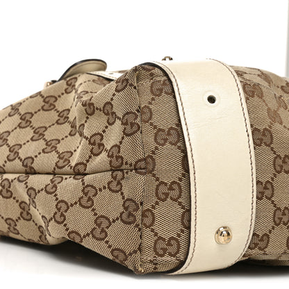 Gucci Monogram Medium Pelham Shoulder Bag  Off White 9 of 11