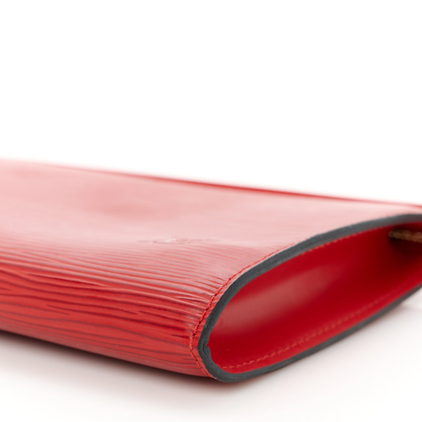 Epi Pochette Accessories 24 Castillan Red
