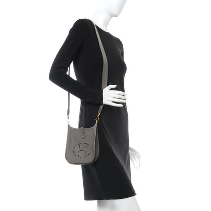 Hermes Taurillon Clemence Evelyne TPM Etain 2 of 9