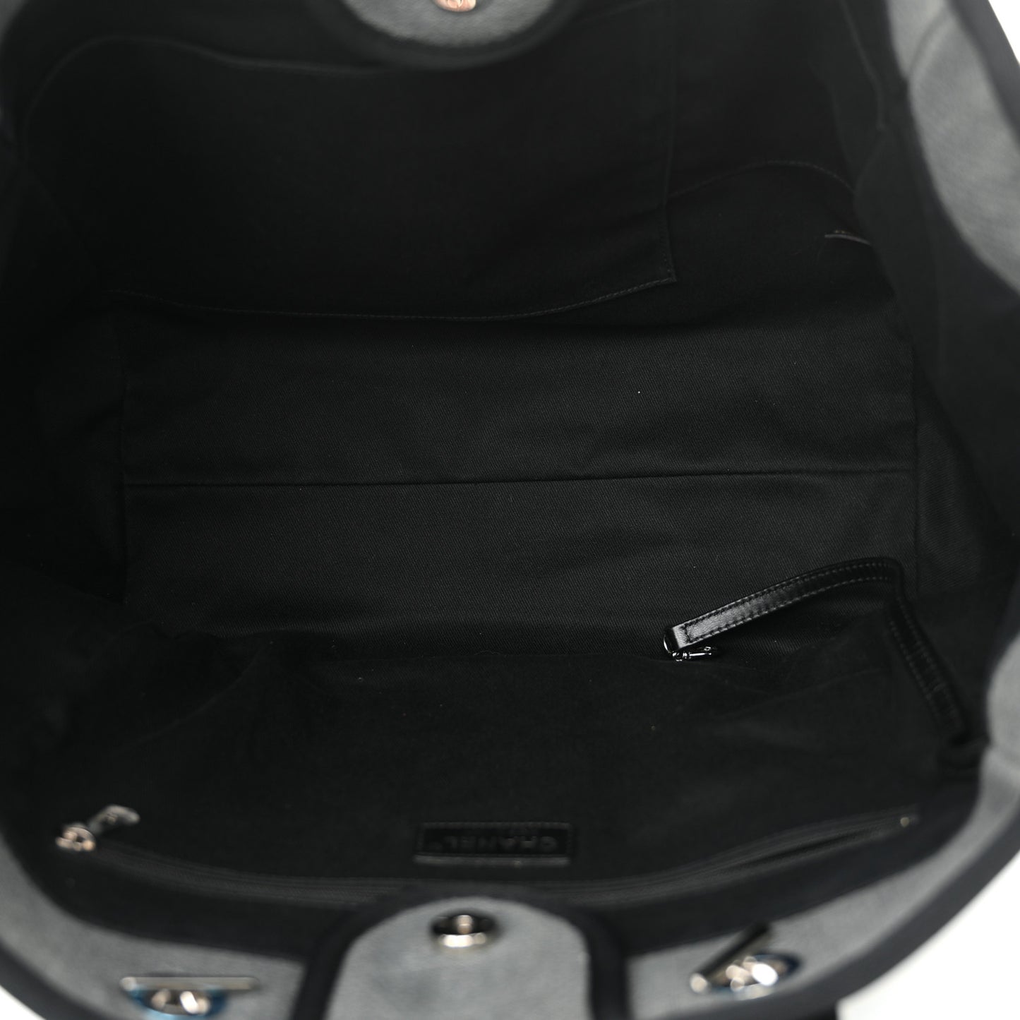 Canvas Medium Deauville Tote Grey