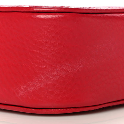 Balenciaga Calfskin Logo XS Everyday Camera Bag Rouge Lantern Black 10 of 10