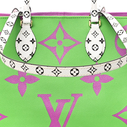 Louis Vuitton Monogram Giant Onthego GM Pink Lilac 7 of 11
