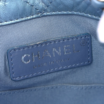 Chanel Iridescent Lambskin Calfskin Small Quilted Gabrielle Backpack Light Purple 6 of 12