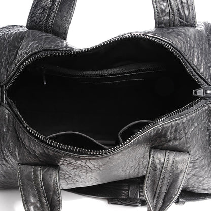 Alexander Wang Pebbled Lambskin Rocco Black Matte Black Hardware 7 of 7