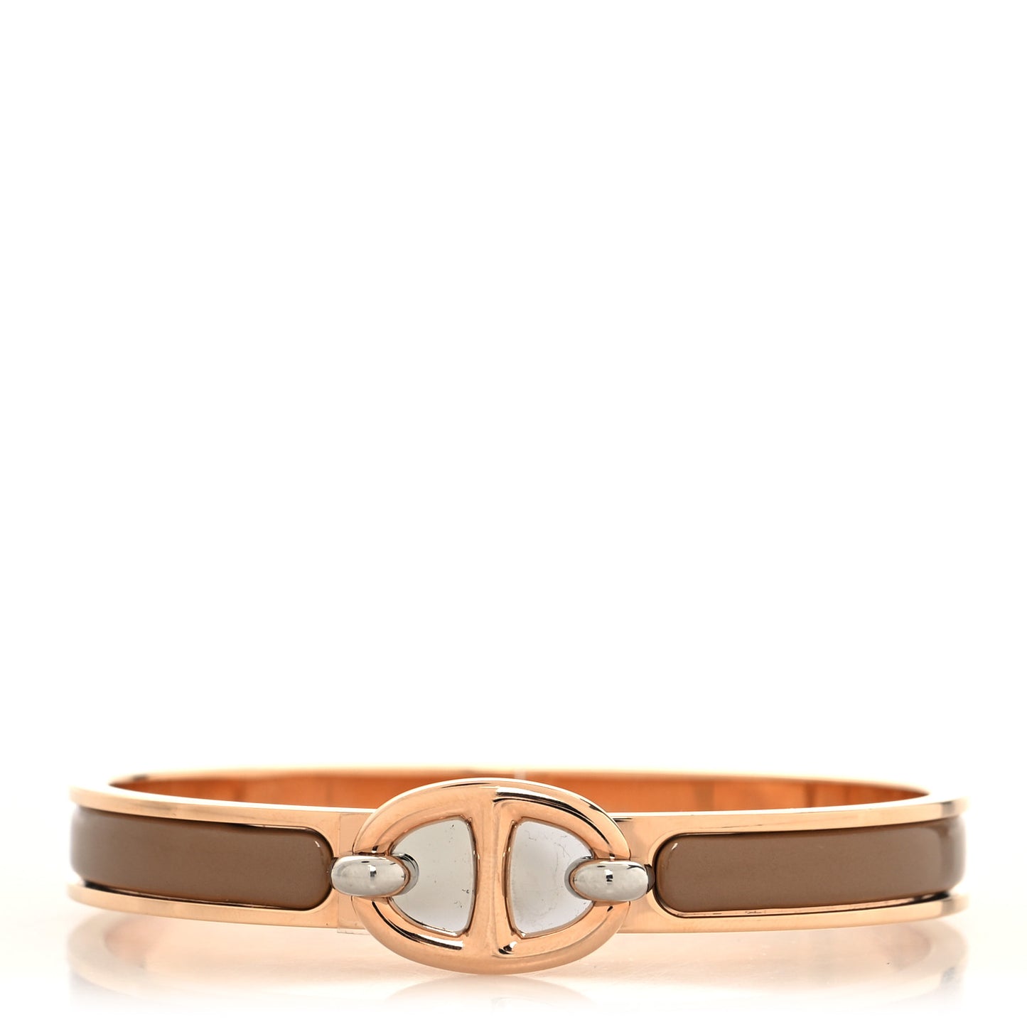 Enamel Mini Clic Chaine d'Ancre Bracelet PM Chataigne