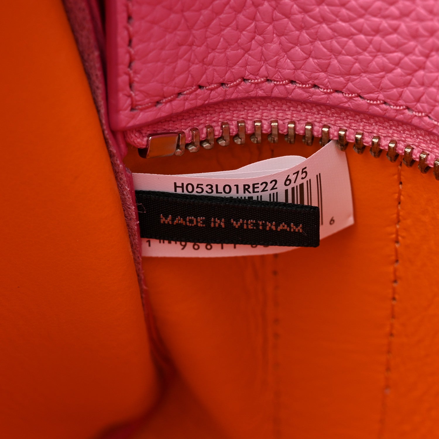 Marc Jacobs Grained Calfskin Mini The Tote Bag Candy Pink 7 of 10