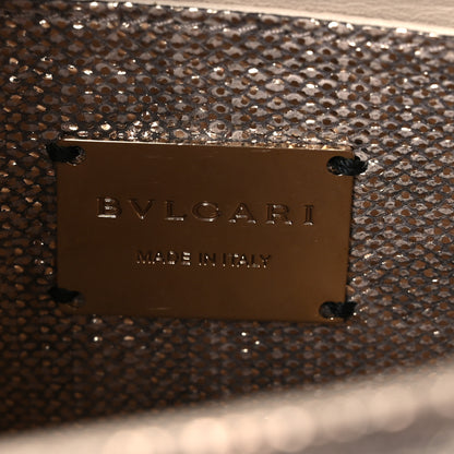 Bulgari Metallic Karung Serpenti Forever Crossbody Beige 7 of 12