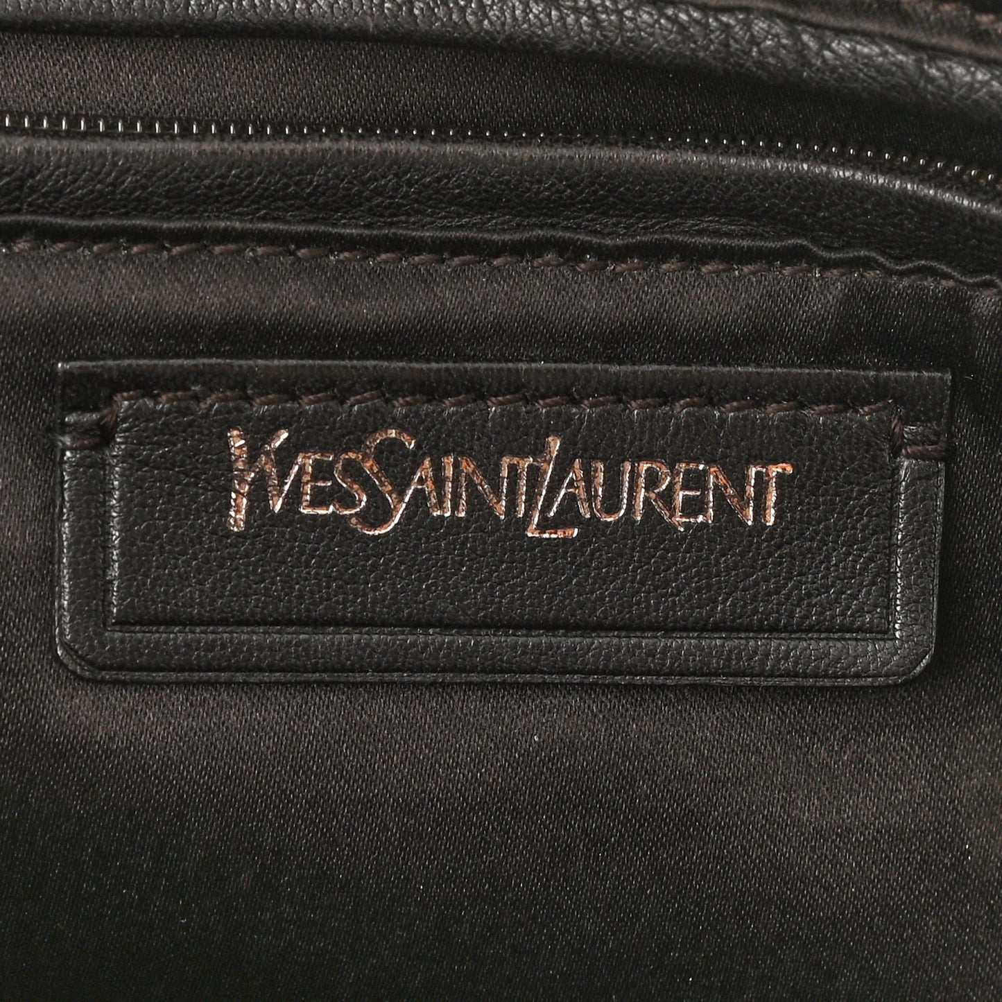 Calfskin Large Muse Brown