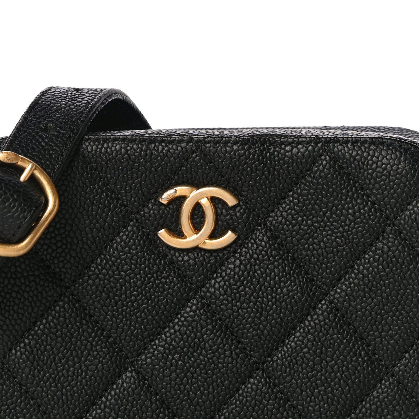 Caviar Waist Bag Black