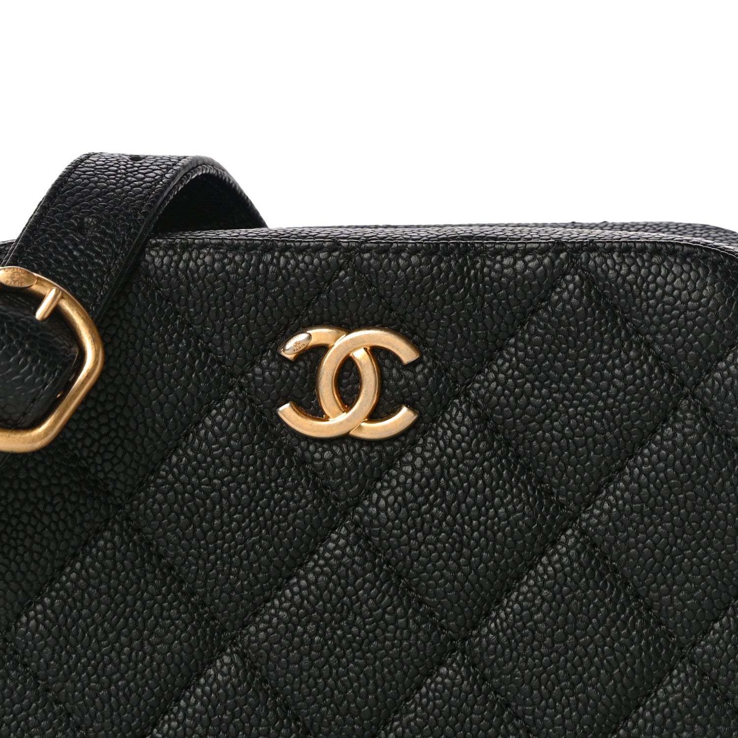 Chanel Caviar Waist Bag Black 7 of 9