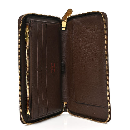 Louis Vuitton Damier Ebene Zippy Organizer Wallet 5 of 6