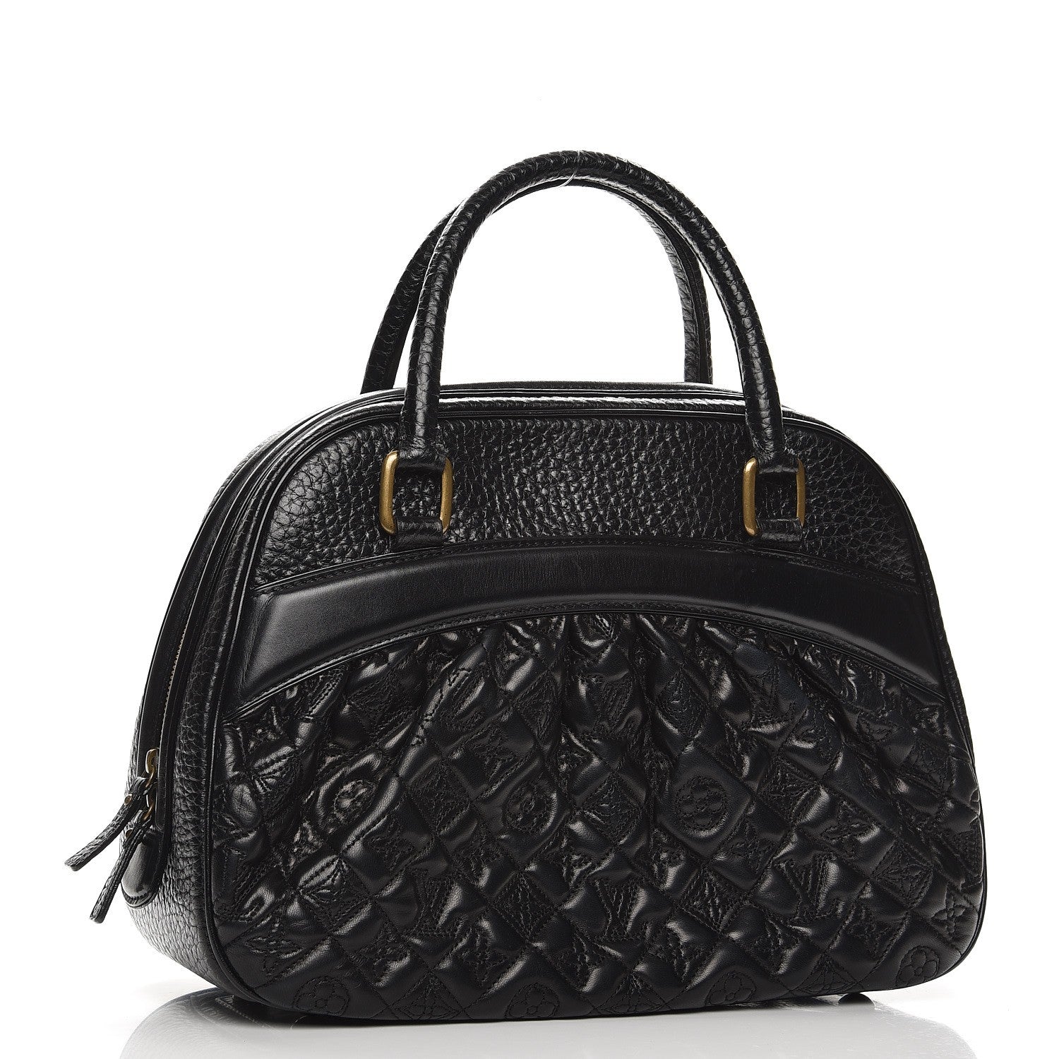 Louis Vuitton Lambskin Vienna Mizi Black 3 of 7