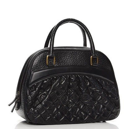 Louis Vuitton Lambskin Vienna Mizi Black 3 of 7