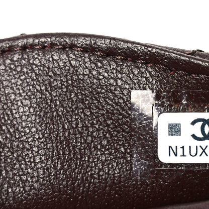 Chanel Lambskin Quilted Mini Double Flap With Hook Dark Brown 7 of 11