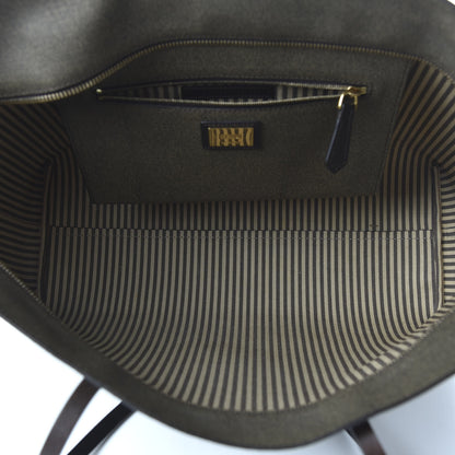 Fendi Zucca Spalmati Medium Roll Tote Tobacco Moro 5 of 10