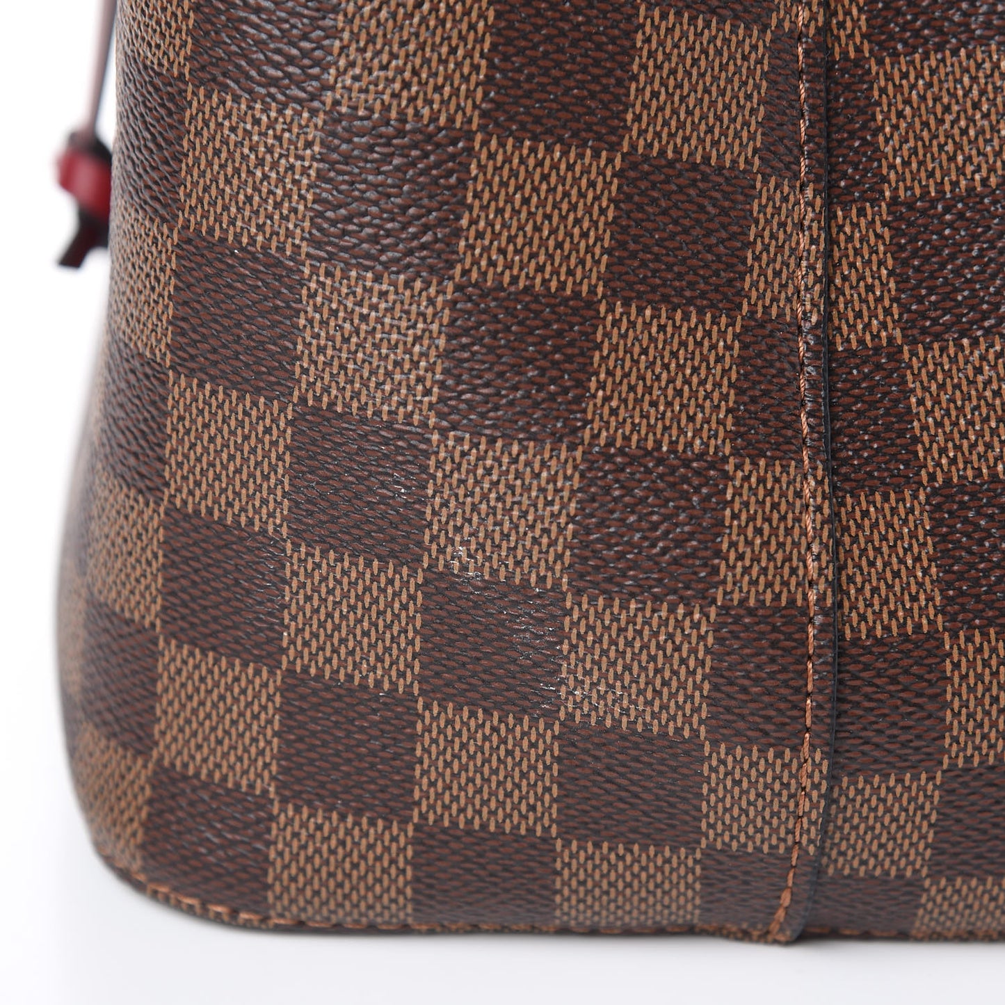 Damier Ebene Neonoe MM Cherry Berry