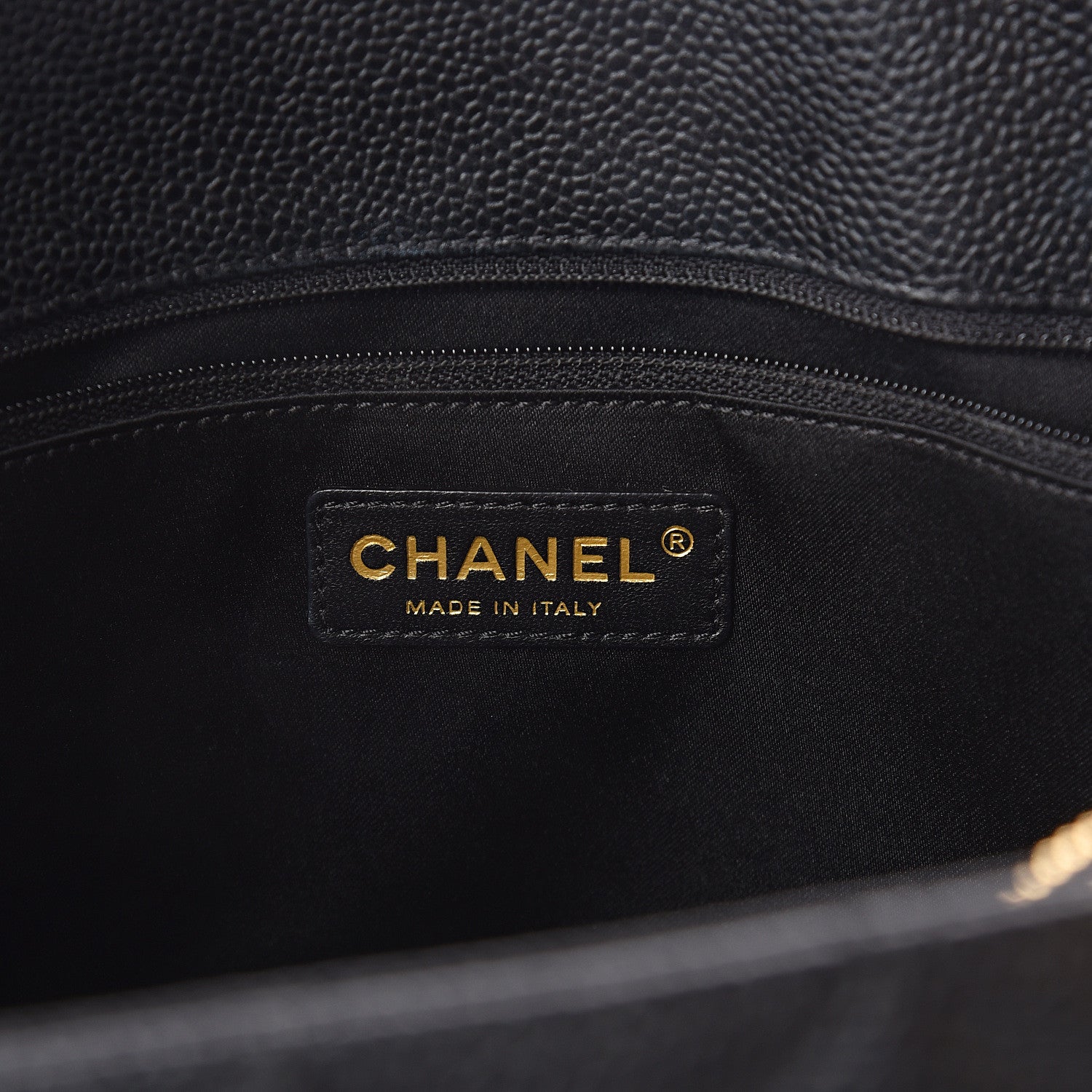Chanel Caviar Quilted Grand Shopping Tote GST Black 6 of 10