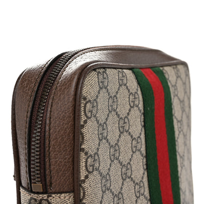 Gucci GG Supreme Monogram Web Small Ophidia Messenger Bag Brown 11 of 11