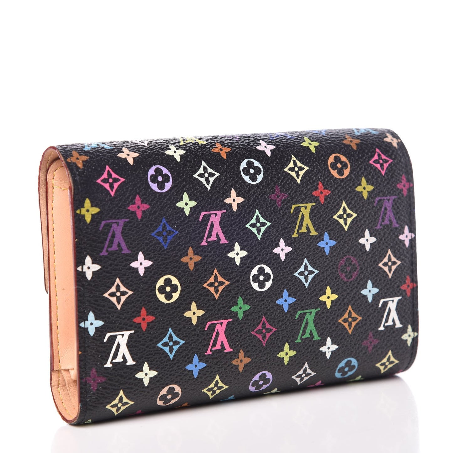 Monogram Multicolor Alexandra Wallet Black