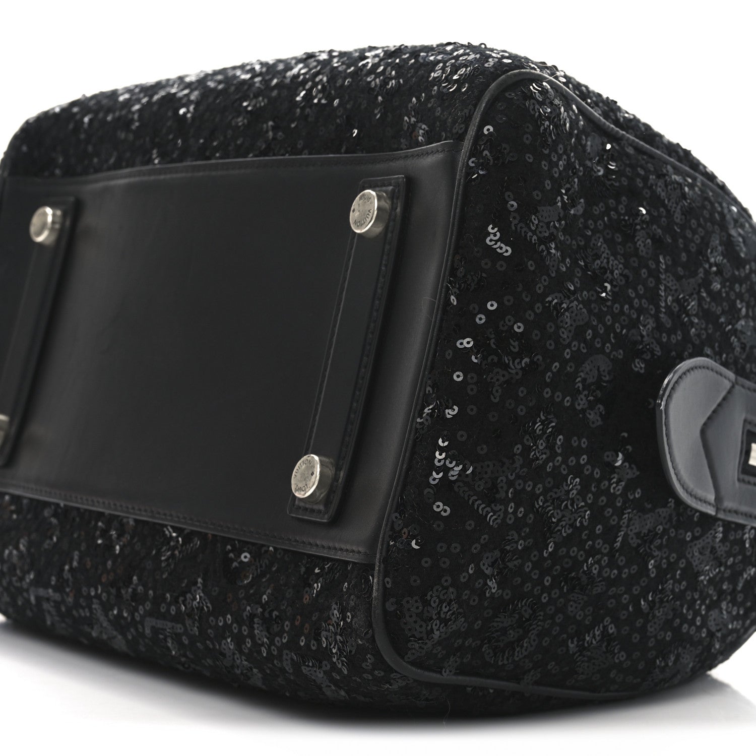 Louis Vuitton Sequin Monogram Sunshine Express Speedy Black 9 of 9