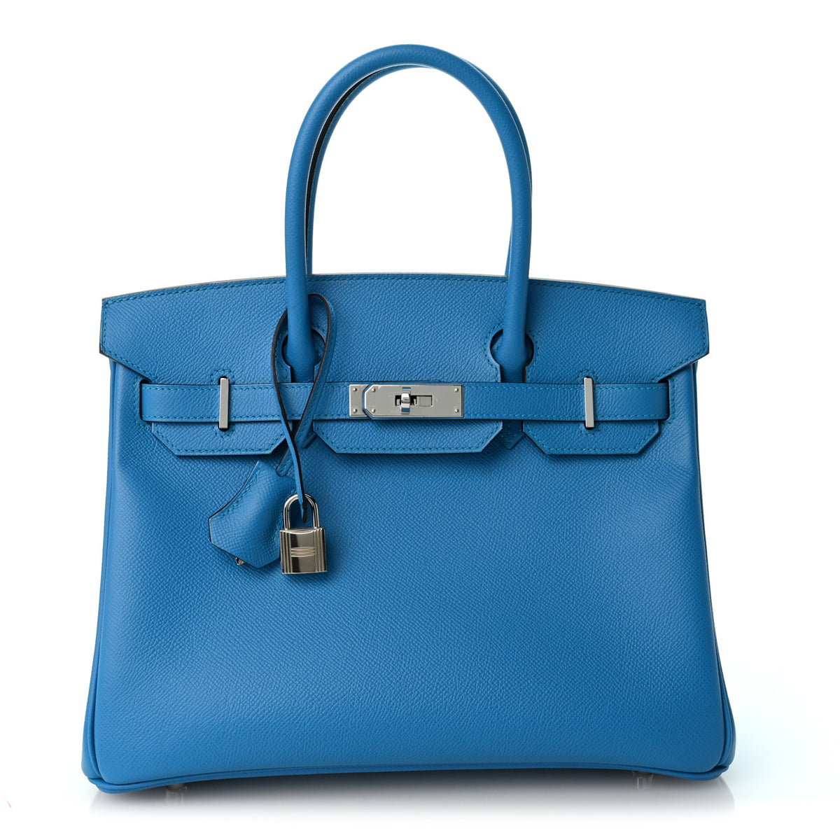 Hermes Epsom Birkin 30 Bleu Frida 1 of 13