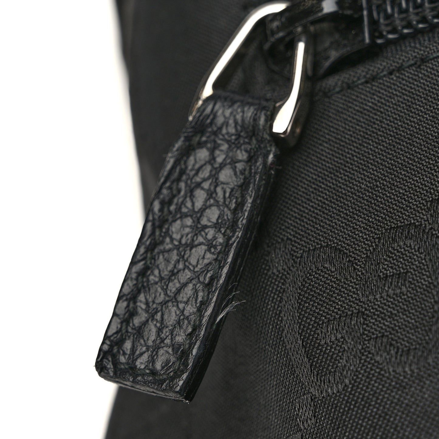 Nylon Monogram Medium Backpack Black