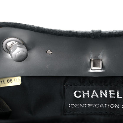 Chanel Felt Millennium 2005 Hard Case Crossbody Bag Grey 11 of 14