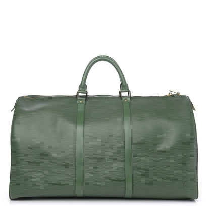 Louis Vuitton Epi Keepall 50 Borneo 1 of 16