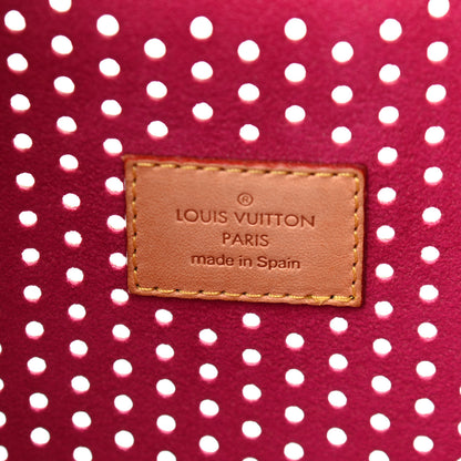 Louis Vuitton Monogram Perforated Musette Fuchsia 6 of 14