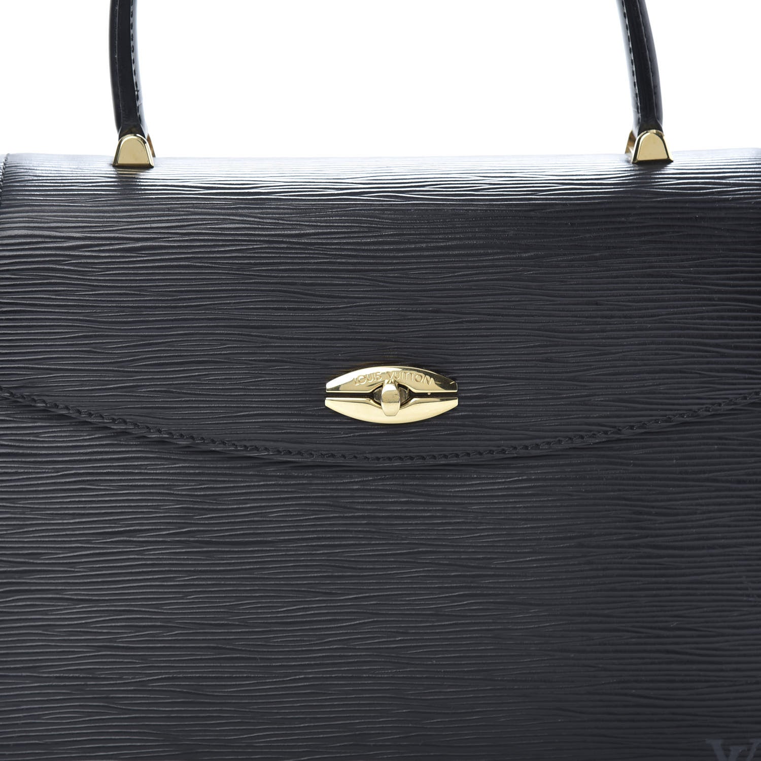 Louis Vuitton Epi Malesherbes Black 7 of 14